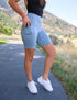 SA Exclusive Slate Solid Biker Shorts