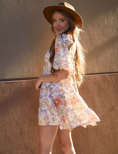 Whispering Floral Dress