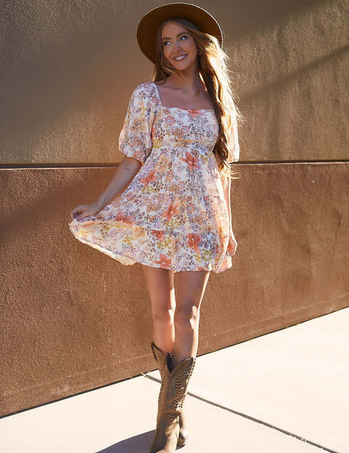 Whispering Floral Dress