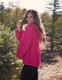 "Hi, I'm Pink Textured Hoodie"