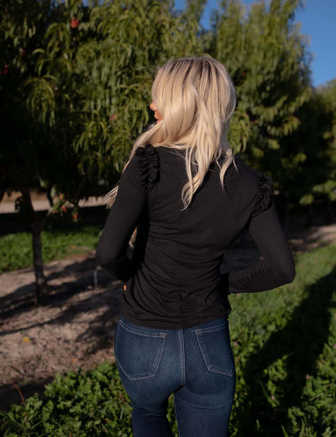 Bring Back The Ruffles Top