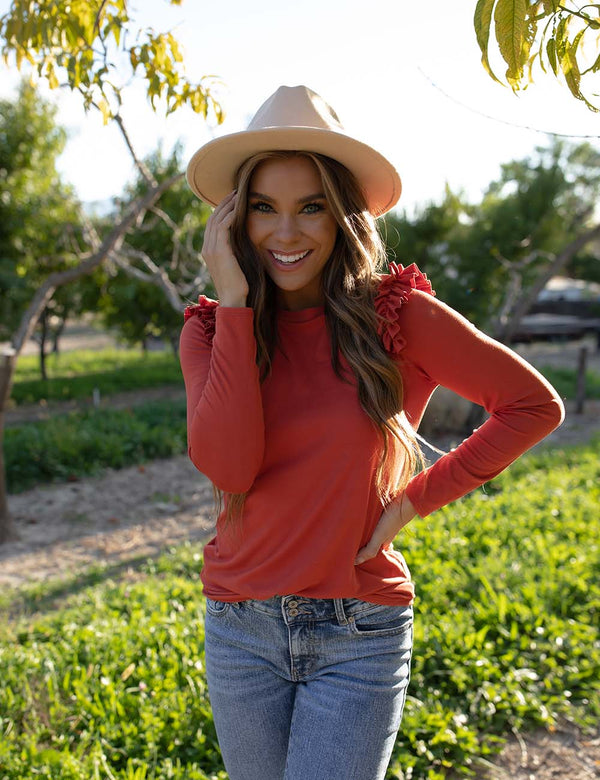 Bring Back The Ruffles Top