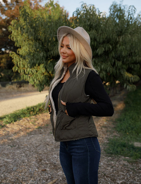 Cozy Ideas Reversible Vest