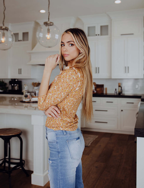 Dainty Blooms Top