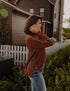 Feel The Warmth Fringe Sweater