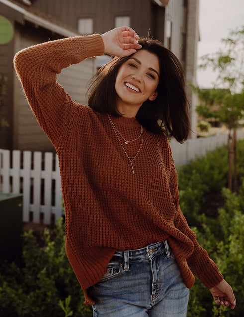 Feel The Warmth Fringe Sweater