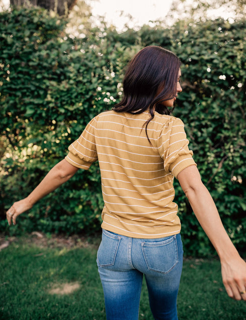 Keep Things Simple Stripe Top