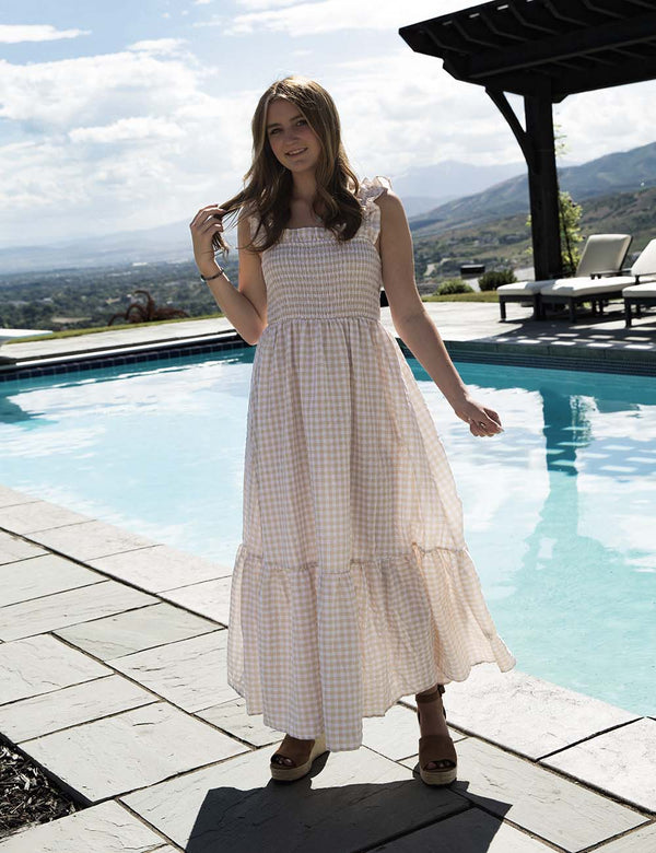 Lost In Love Gingham Dress