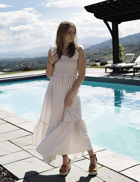 Lost In Love Gingham Dress