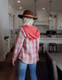 Make Your Day Plaid Hoodie