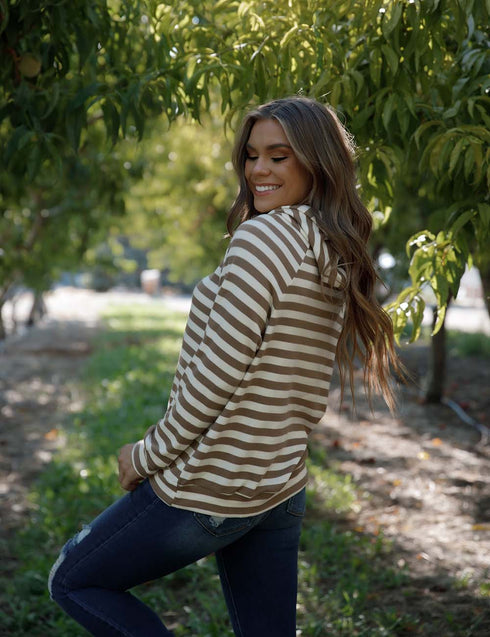 Modern Stripes Hoodie