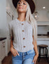 Perfect Button Knit Top