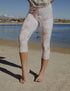 SA Exclusive Pink Tie Dye Capri Leggings