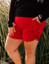 SA Exclusive Red Harem Shorts