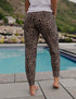 SA Exclusive Sassy Tan Leopard Harem Pocket Pants