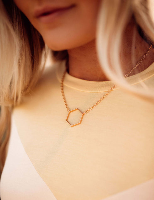 Simple Hex Necklace