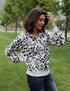 Walk On The Wild Side Half Zip Top