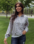 Walk On The Wild Side Half Zip Top