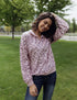 Walk On The Wild Side Half Zip Top