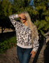 Walk On The Wild Side Half Zip Top